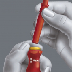 WERA 0.5x3.0 mm Sleuf-kling Kraftform Kompakt VDE 60 i