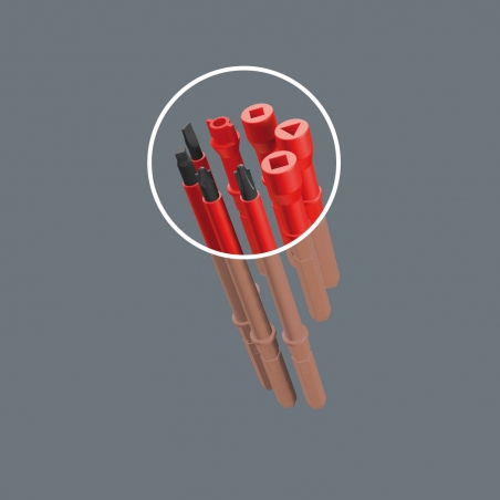 WERA 0.8x4.0 mm Sleuf-kling Kraftform Kompakt VDE 60 iS