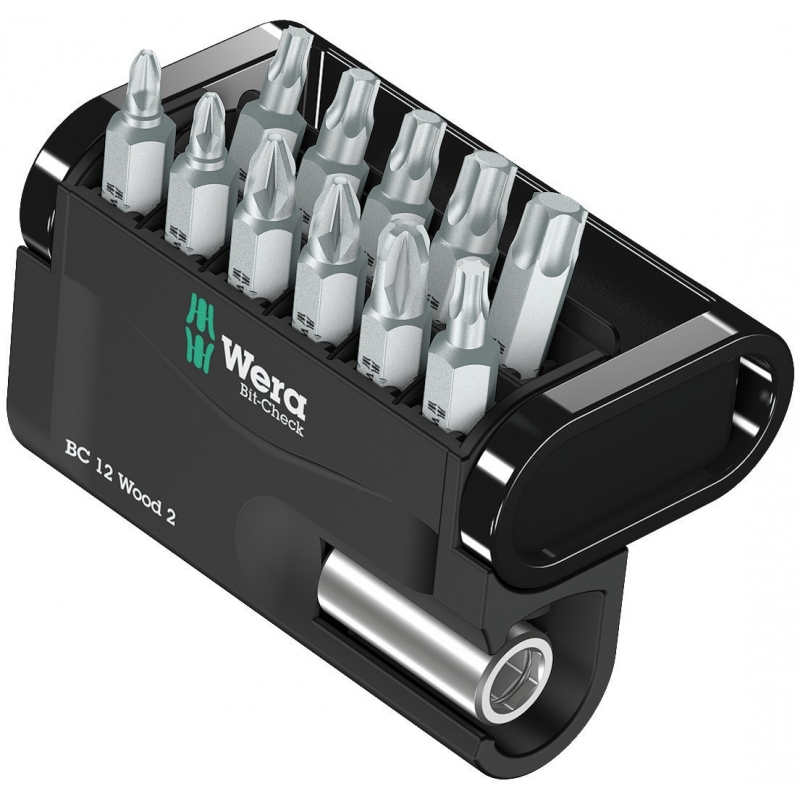 WERA Bit-Check BC 12 Wood 2