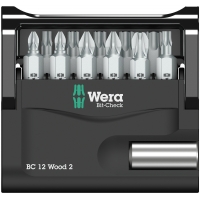 WERA Bit-Check BC 12 Wood 2 WERA Bit-Check BC 12 Wood 2