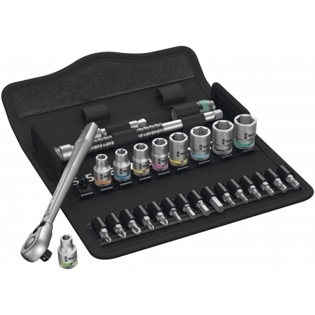 WERA Zyklop Metal-ratelset 8100 SA Switch 1/4" WERA Zyklop Metal-ratelset 8100 SA Switch 1/4"