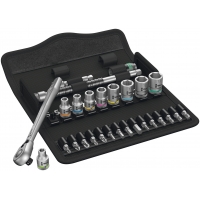 WERA Zyklop Metal-ratelset 8100 SA Switch 1/4" WERA Zyklop Metal-ratelset 8100 SA Switch 1/4"