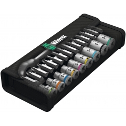 WERA Zyklop Metal-ratelset  8100 SA Switch 1/4"
