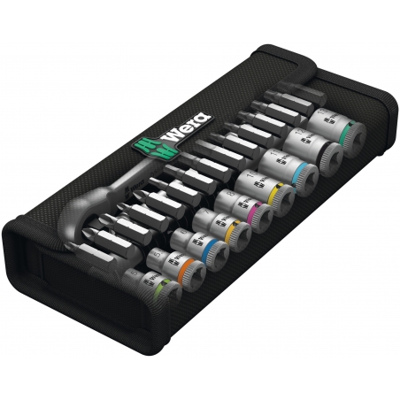 WERA Zyklop Metal-ratelset 8100 SA Switch 1/4" WERA Zyklop Metal-ratelset 8100 SA Switch 1/4"