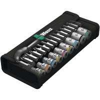 WERA Zyklop Metal-ratelset 8100 SA Switch 1/4" WERA Zyklop Metal-ratelset 8100 SA Switch 1/4"