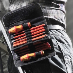 WERA PZ/S 1 Extra Slim Pozidriv Kruiskop/Sleuf-kling Kraftform Kompakt VDE 65 iS PZ/S