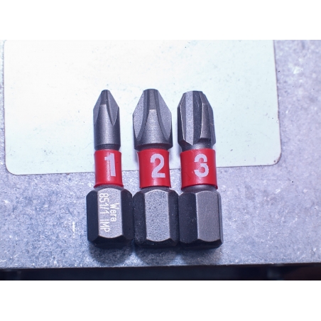 WERA Philips PH 3 IMPAKTOR 851/1 IMP DC / PH 3 X 25 Kruis-bit WERA Philips PH 3 IMPAKTOR 851/1 IMP DC / PH 3 X 25 Kruis-bit