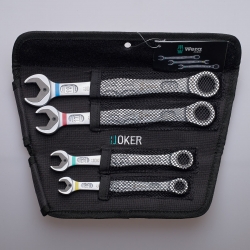 WERA Joker steeksleutelset 4 delig WERA Joker steeksleutelset 4 delig