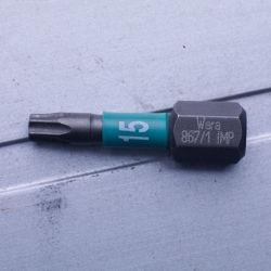 WERA TORX® TX15 867/1 IMP DC Impaktor  TX15x25 WERA TORX® TX15 867/1 IMP DC Impaktor  TX15x25