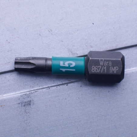 WERA TORX® TX15 867/1 IMP DC Impaktor TX15x25 WERA TORX® TX15 867/1 IMP DC Impaktor TX15x25