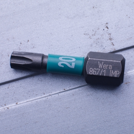 WERA TORX® TX25 867/1 IMP DC Impaktor TX25x25 WERA TORX® TX25 867/1 IMP DC Impaktor TX25x25