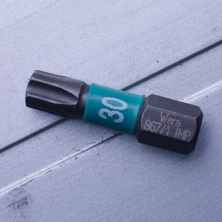 WERA TORX® TX30 867/1 IMP DC Impaktor TX30x25 WERA TORX® TX30 867/1 IMP DC Impaktor TX30x25