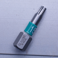 WERA TORX® TX 15 RVS 3867/1 TS TX 15x25 WERA TORX® TX 15 RVS 3867/1 TS TX 15x25