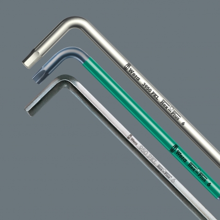 WERA Inbussleutelset Verchroomd 950 PKL/9 SM N WERA Inbussleutelset Verchroomd 950 PKL/9 SM N