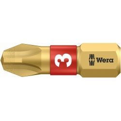 WERA Philips PH 3 Diamond Coated BDC / PH 3 X 25 Kruis-bit WERA Philips PH 3 Diamond Coated BDC / PH 3 X 25 Kruis-bit