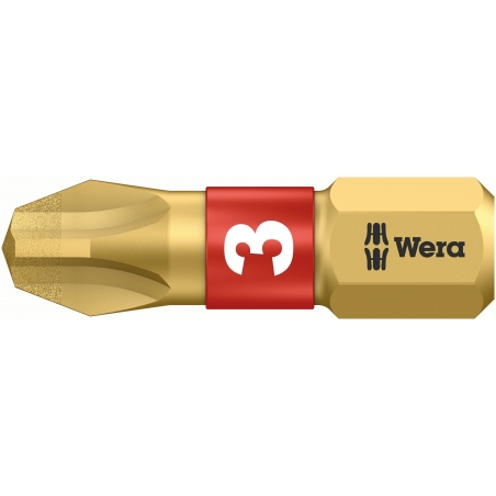 WERA Philips PH 3 Diamond Coated BDC / PH 3 X 25 Kruis-bit WERA Philips PH 3 Diamond Coated BDC / PH 3 X 25 Kruis-bit