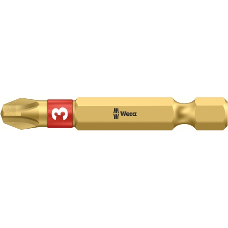 WERA Philips PH 3lang Diamond Coated BDC / PH 3 X 50 Kruis-bit WERA Philips PH 3lang Diamond Coated BDC / PH 3 X 50 Kruis-bit