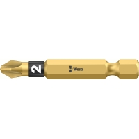 WERA Pozidriv PZ 2 lang Diamond Coated BDC / PZ 2 X 50 Kruis-bit WERA Pozidriv PZ 2 lang Diamond Coated BDC / PZ 2 X 50 Kruis-bit
