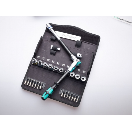 8100 SC 6 Zyklop Speed-ratelset, 1/2"-aandrijving, metrisch 8100 SC 6 Zyklop Speed-ratelset, 1/2"-aandrijving, metrisch