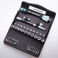 8100 SC 6 Zyklop Speed-ratelset, 1/2"-aandrijving, metrisch 8100 SC 6 Zyklop Speed-ratelset, 1/2"-aandrijving, metrisch