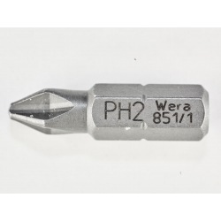 WERA Kruiskop PH 2 Z-bits 851/1 Phillips WERA Kruiskop PH 2 Z-bits 851/1 Phillips
