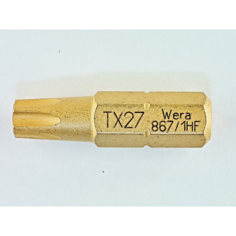 WERA TORX®HF TX27 867/1 vasthoudfunctie