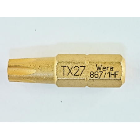 WERA TORX®HF TX27 867/1 vasthoudfunctie WERA TORX®HF TX27 867/1 vasthoudfunctie