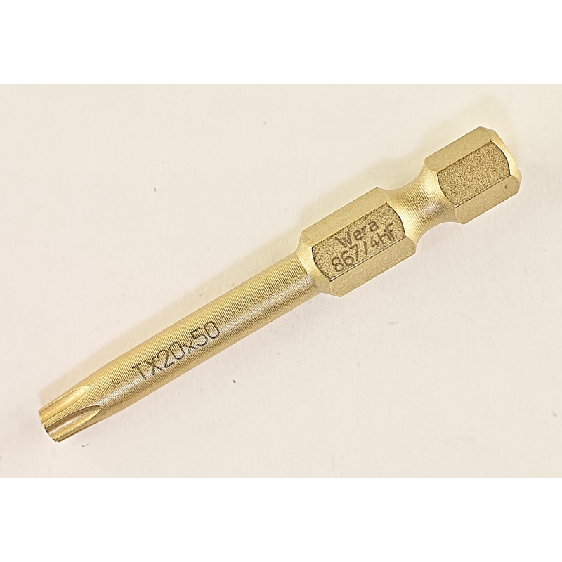 WERA TORX®HF TX20 lang 867/4 vasthoudfunctie