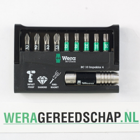 WERA Bit-Check BC 10 Impaktor 4 WERA Bit-Check BC 10 Impaktor 4