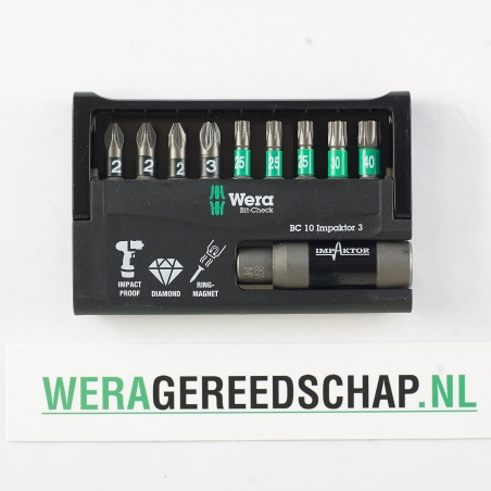 WERA Bit-Check BC 10 Impaktor