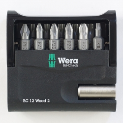 WERA Bit-Check BC 12 Wood 2 WERA Bit-Check BC 12 Wood 2