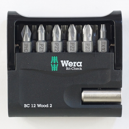 WERA Bit-Check BC 12 Wood 2