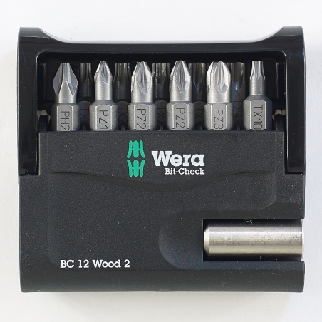 WERA Bit-Check BC 12 Wood 2 WERA Bit-Check BC 12 Wood 2