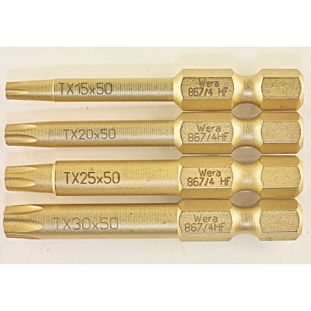 WERA TORX®HF TX10 lang 867/4 vasthoudfunctie WERA TORX®HF TX10 lang 867/4 vasthoudfunctie