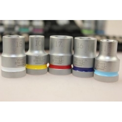 8100 SC  Zyklop Metal-ratelset, 1/2"-aandrijving, metrisch