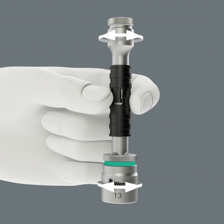 WERA Verlengstuk "Flexible Lock" lang 1/4" 150 mm WERA Verlengstuk "Flexible Lock" lang 1/4" 150 mm