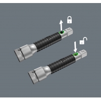 WERA Verlengstuk "Flexible Lock" lang 1/4" 150 mm WERA Verlengstuk "Flexible Lock" lang 1/4" 150 mm