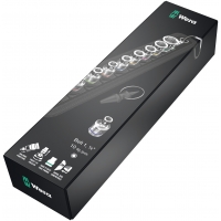 WERA BELT 1 ZYKLOP DOPPEN SET, MET VASTHOUDFUNCTIE, 1/4" -AANDRIJVING WERA BELT 1 ZYKLOP DOPPEN SET, MET VASTHOUDFUNCTIE, 1/4" -AANDRIJVING