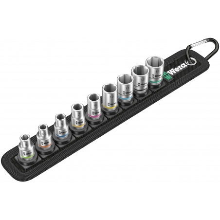 WERA BELT 4 ZYKLOP DOPPEN SET, 1/4" -AANDRIJVING