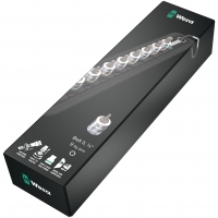 WERA BELT 3 TORX® HF ZYKLOP BITDOPPEN SET TORX®, MET VASTHOUDFUNCTIE, 1/4" -AANDRIJVING WERA BELT 3 TORX® HF ZYKLOP BITDOPPEN SET TORX®, MET VASTHOUDFUNCTIE, 1/4" -AANDRIJVING