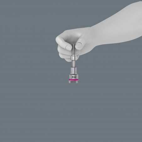 WERA INBUS/BINNENZESKANT BIT-DOPPEN-SET, MET VASTHOUDFUNCTIE 1/2"-AANDRIJVING WERA INBUS/BINNENZESKANT BIT-DOPPEN-SET, MET VASTHOUDFUNCTIE 1/2"-AANDRIJVING