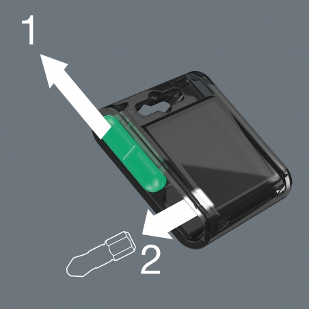 WERA Philips PH 2 IMPAKTOR 851/1 Bit-Box 15 stuks WERA Philips PH 2 IMPAKTOR 851/1 Bit-Box 15 stuks