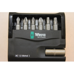 WERA Bit-Check BC 12 Metal 1 WERA Bit-Check BC 12 Metal 1