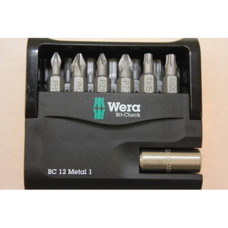 WERA Bit-Check BC 12 Metal 1