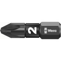 WERA Pozidriv PZ 2 IMPAKTOR 855/1 IMP DC / PZ 2 X 25 Kruis-bit WERA Pozidriv PZ 2 IMPAKTOR 855/1 IMP DC / PZ 2 X 25 Kruis-bit