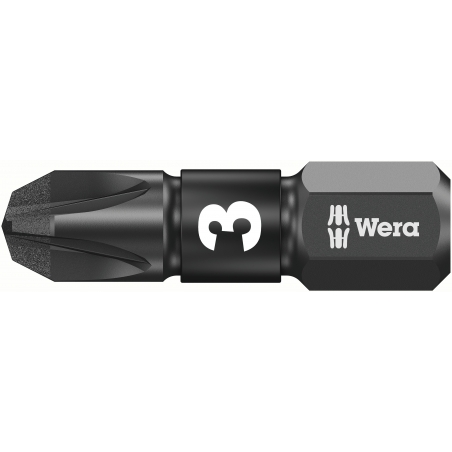 WERA Pozidriv PZ 3 IMPAKTOR 855/1 IMP DC / PZ 3 X 25 Kruis-bit WERA Pozidriv PZ 3 IMPAKTOR 855/1 IMP DC / PZ 3 X 25 Kruis-bit