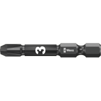 WERA Pozidriv PZ 3 IMPAKTOR 855/4 IMP DC / PZ 3 X 50 Kruis-bit WERA Pozidriv PZ 3 IMPAKTOR 855/4 IMP DC / PZ 3 X 50 Kruis-bit