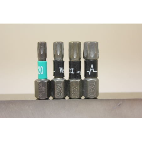 WERA TORX® TX20 867/1 IMP DC Impaktor in Bit-Box WERA TORX® TX20 867/1 IMP DC Impaktor in Bit-Box