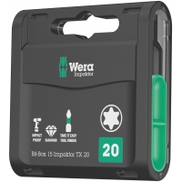 WERA TORX® TX20 867/1 IMP DC Impaktor in Bit-Box WERA TORX® TX20 867/1 IMP DC Impaktor in Bit-Box