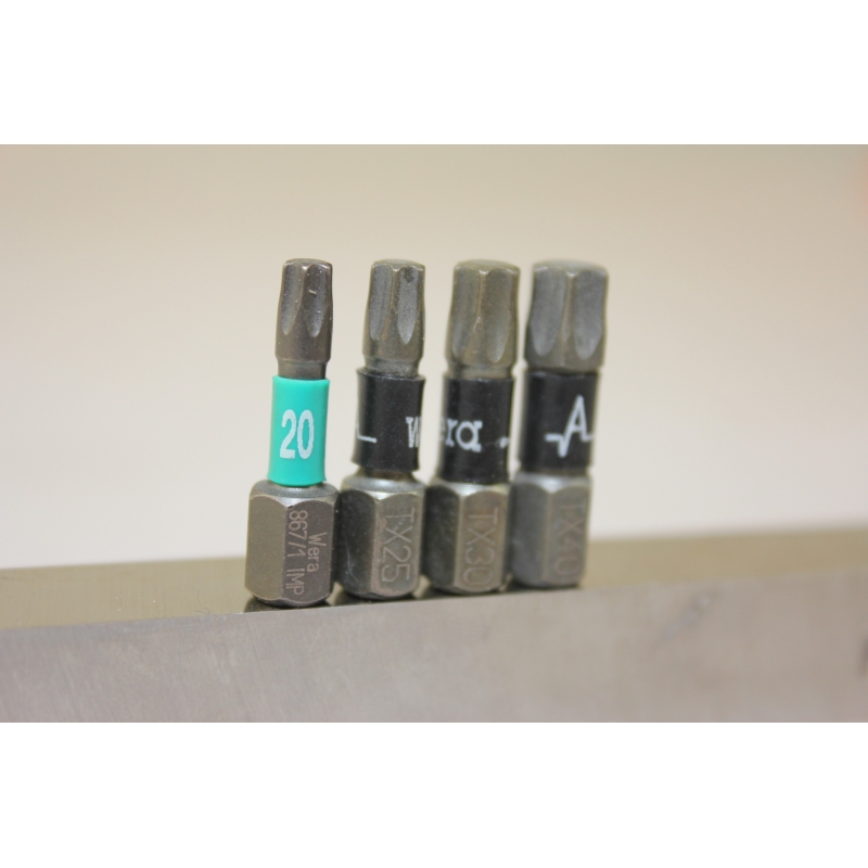 WERA TORX® TX25 867/1 IMP DC Impaktor in Bit-Box